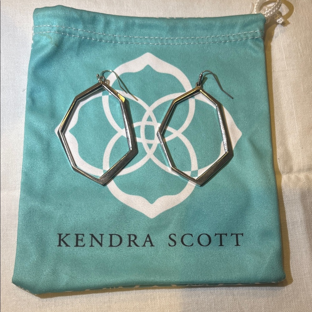 Kendra Scott Silver Earrings